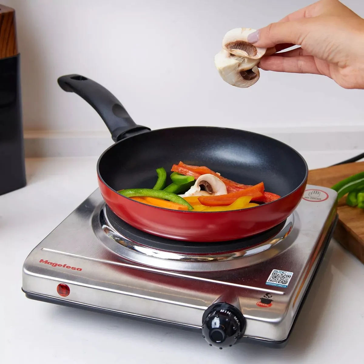 MAGEFESA - COCINA ELECTRICA MAGEFESA DINAMIC INOX MGF8013