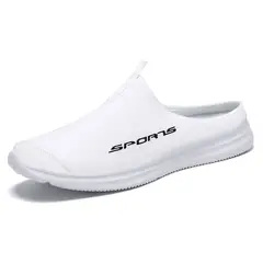 TIOZONEY - Zapatos casuales transpirables para hombre - Blanco