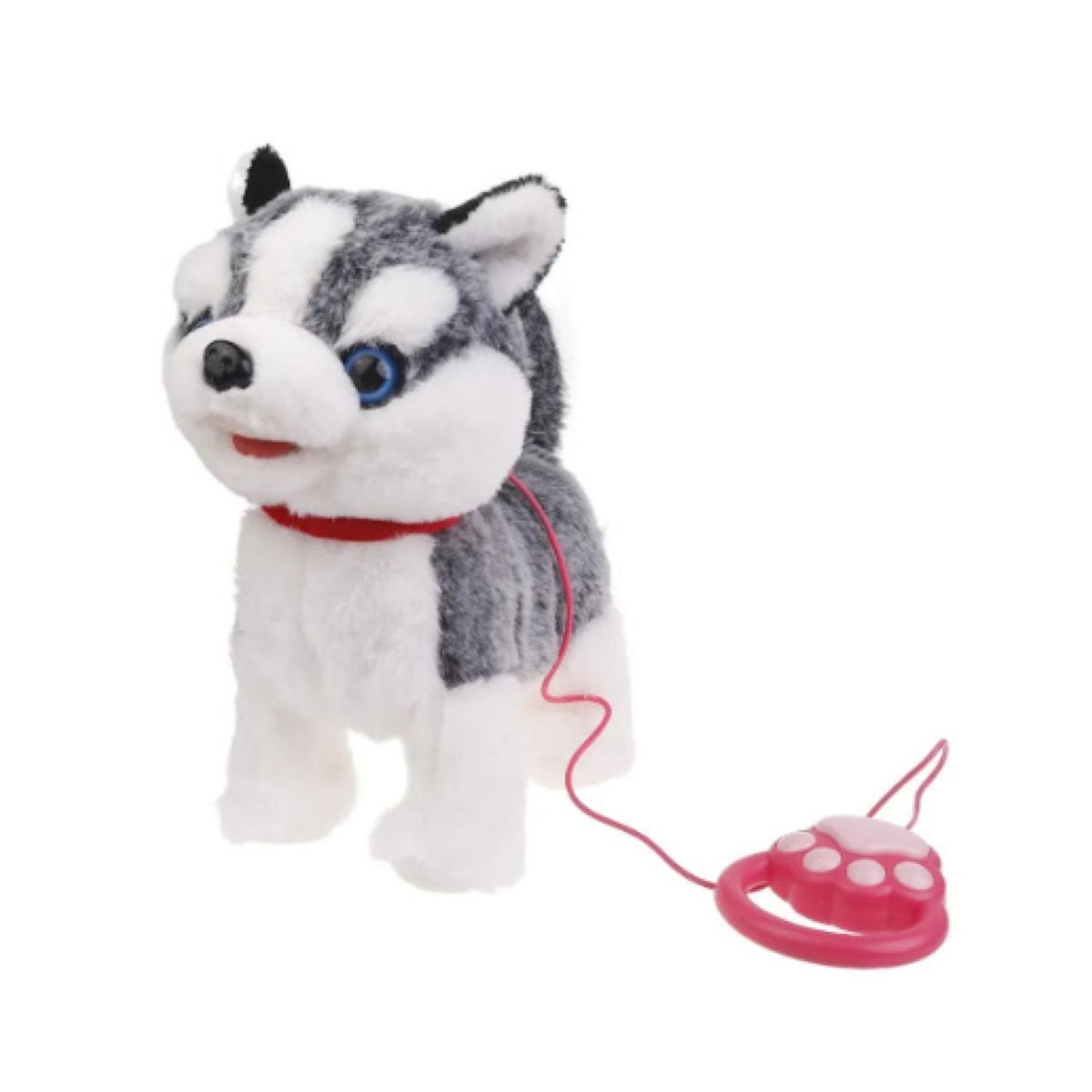GENERICO - Juguete Perro Husky Peluche Con Control Y Accesorios Infantil