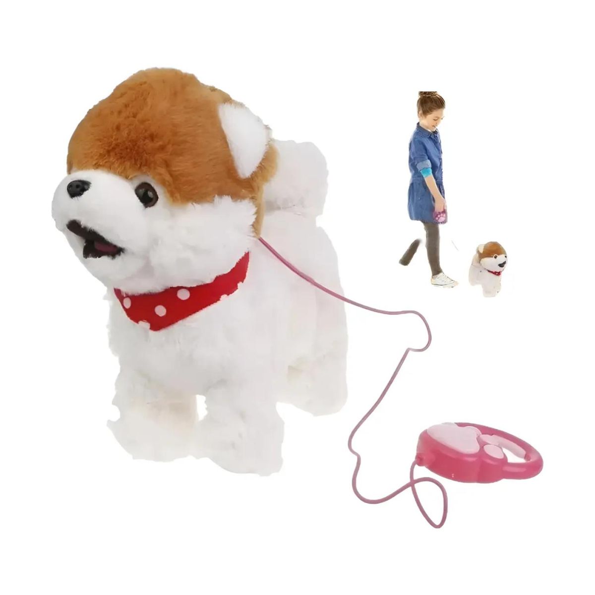 GENERICO - Juguete Perro Peluche Con Control Y Accesorios Infantil