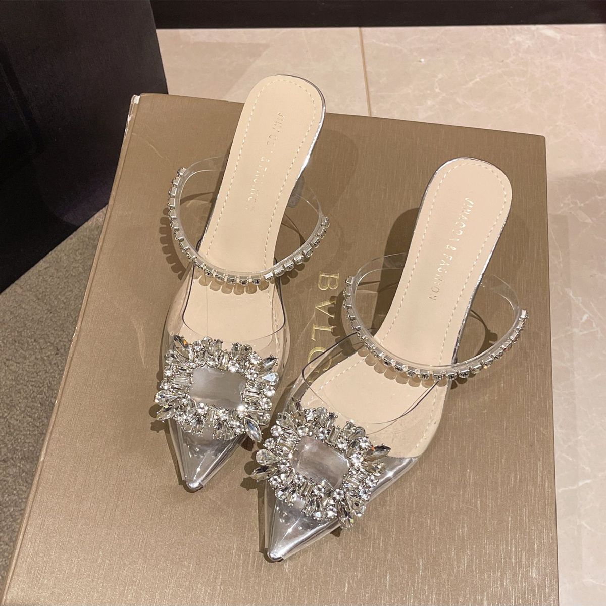 TIOZONEY - Sandalias Mujer de PU