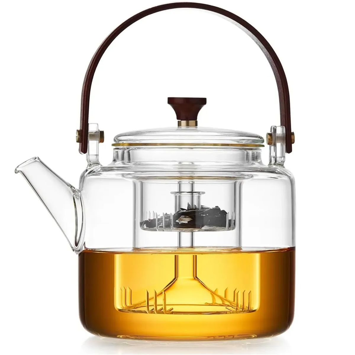 GENERICO - Tetera Hierro Fundido Japonesa Con Infusor Acero Teteras Té