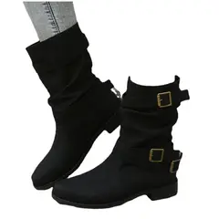 TIOZONEY - Botas casual para mujer.