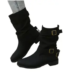 TIOZONEY - Botas casual para mujer.