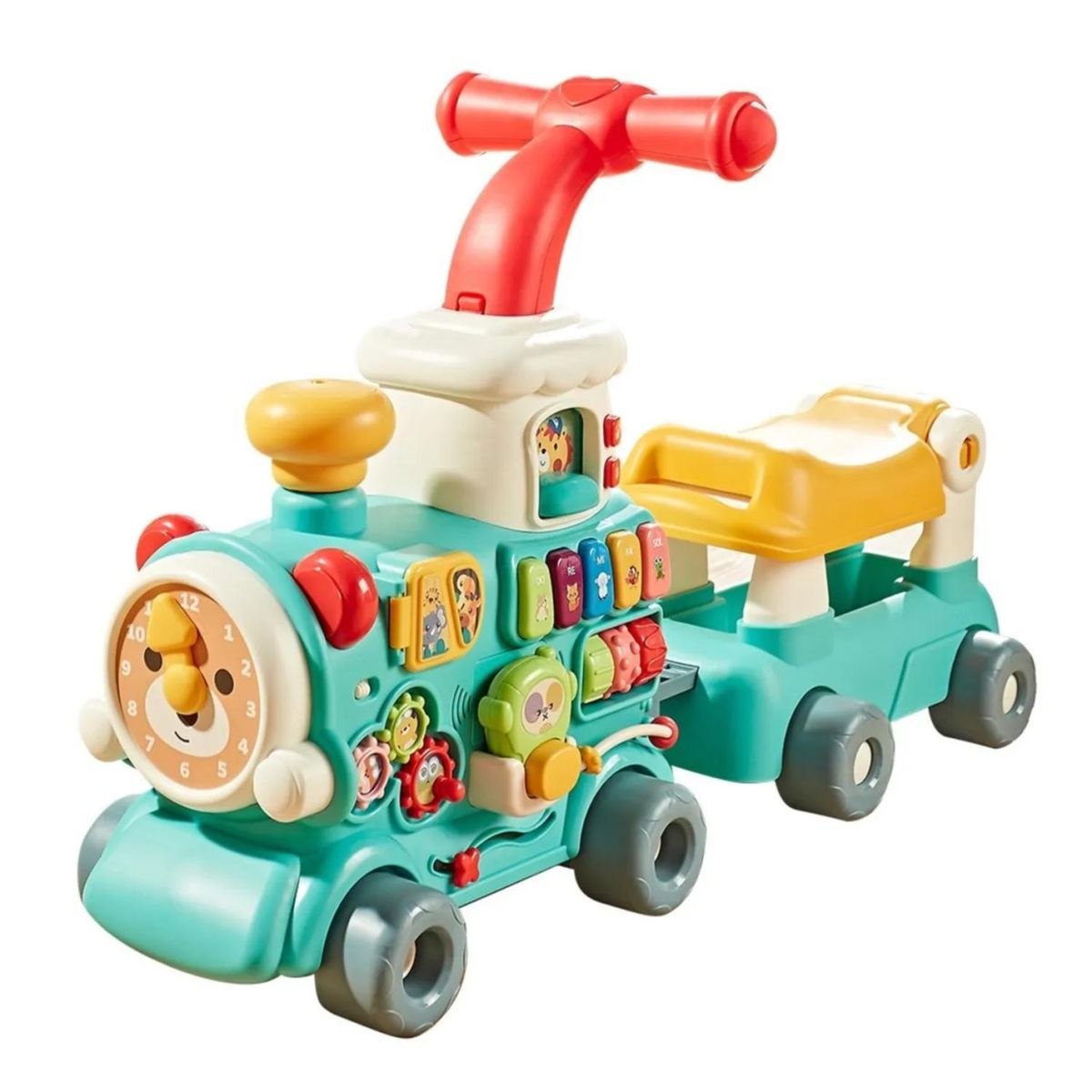GENERICO - Juguete Caminador Andadera 5 En 1 Didactica Azul Infantil