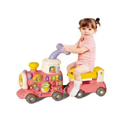 GENERICO - Juguete Caminador Andadera 5 En 1 Didactica Rosado Infantil