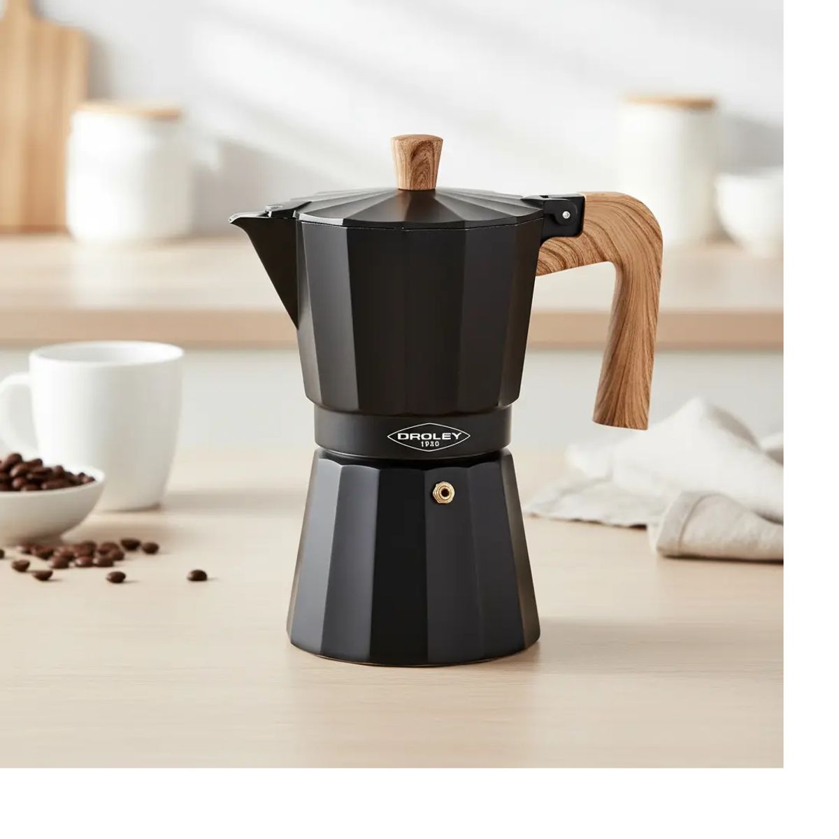 GENERICO - Cafetera 1t color negro