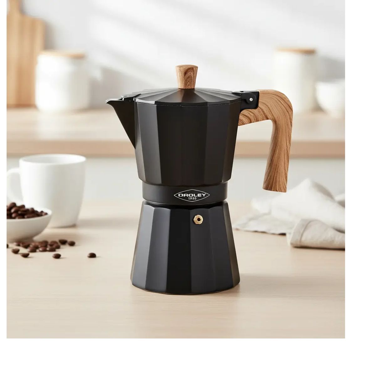 GENERICO - Cafetera 1t color negro