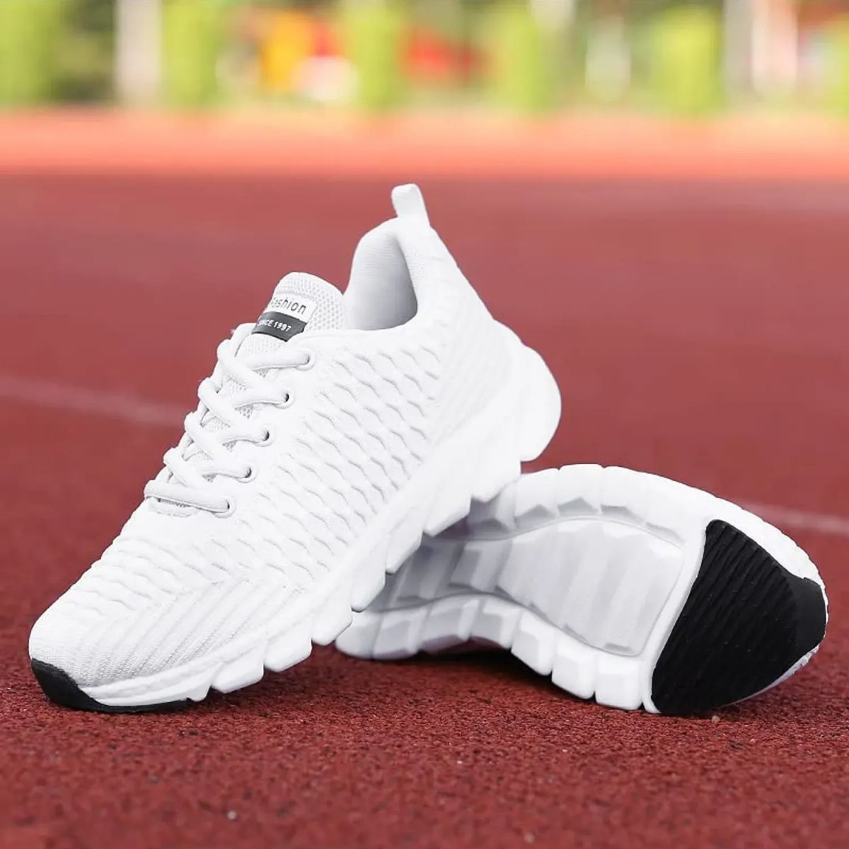 TIOZONEY - Zapatillas casuales para Mujer - Blanco