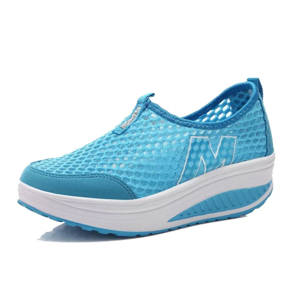 TIOZONEY - Zapatillas casuales para Mujer - Azul