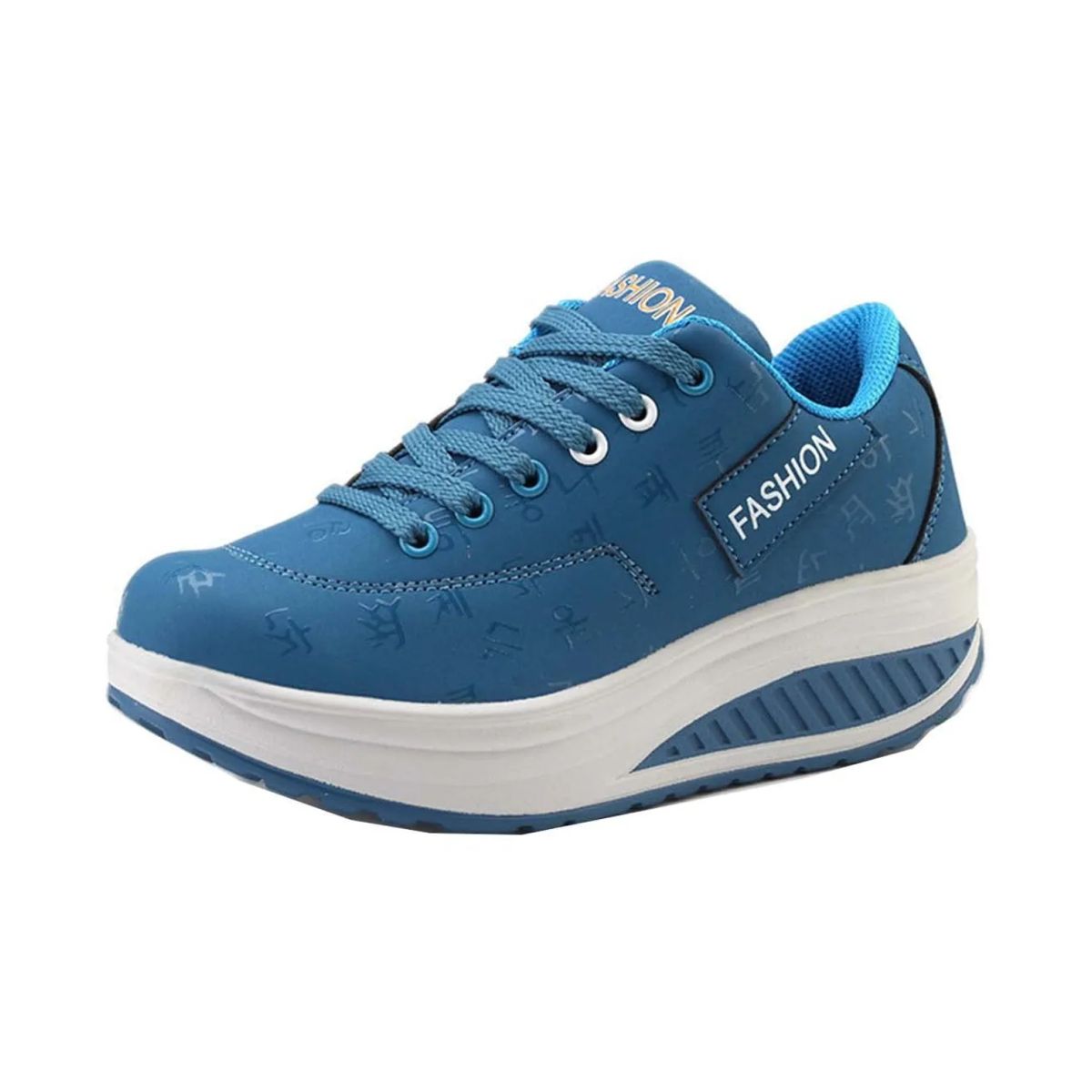 TIOZONEY - Zapatillas casuales para Mujer - Azul