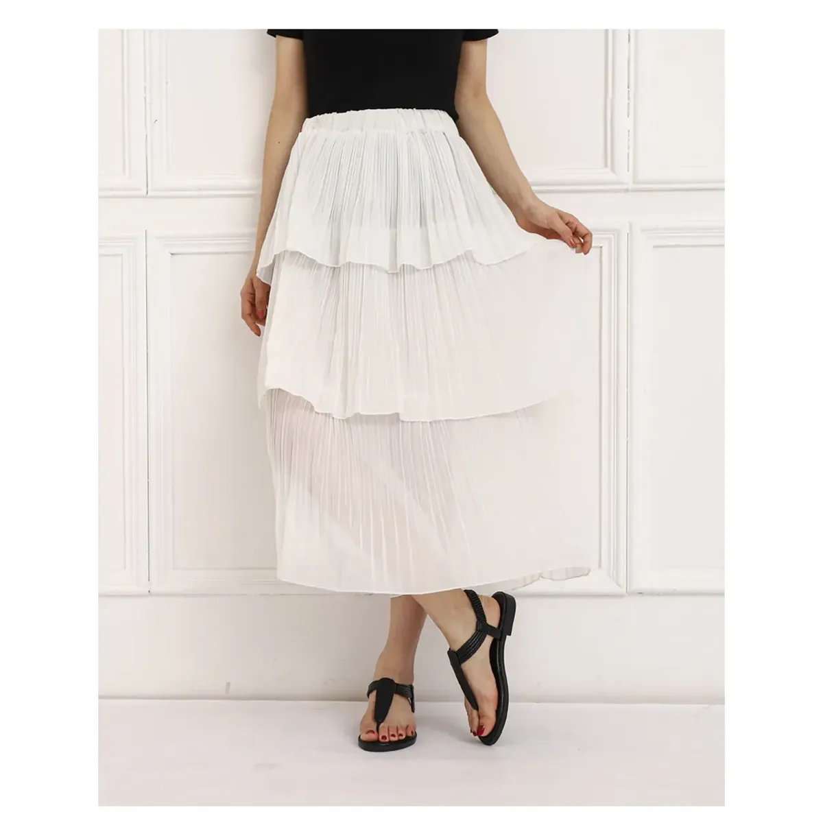TIOZONEY - Sandalias de verano para mujer
