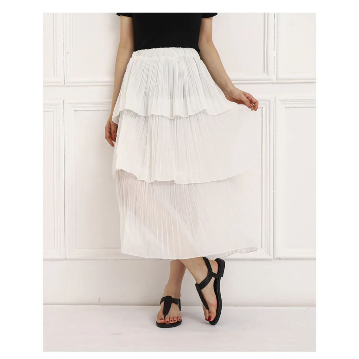 TIOZONEY - Sandalias de verano para mujer