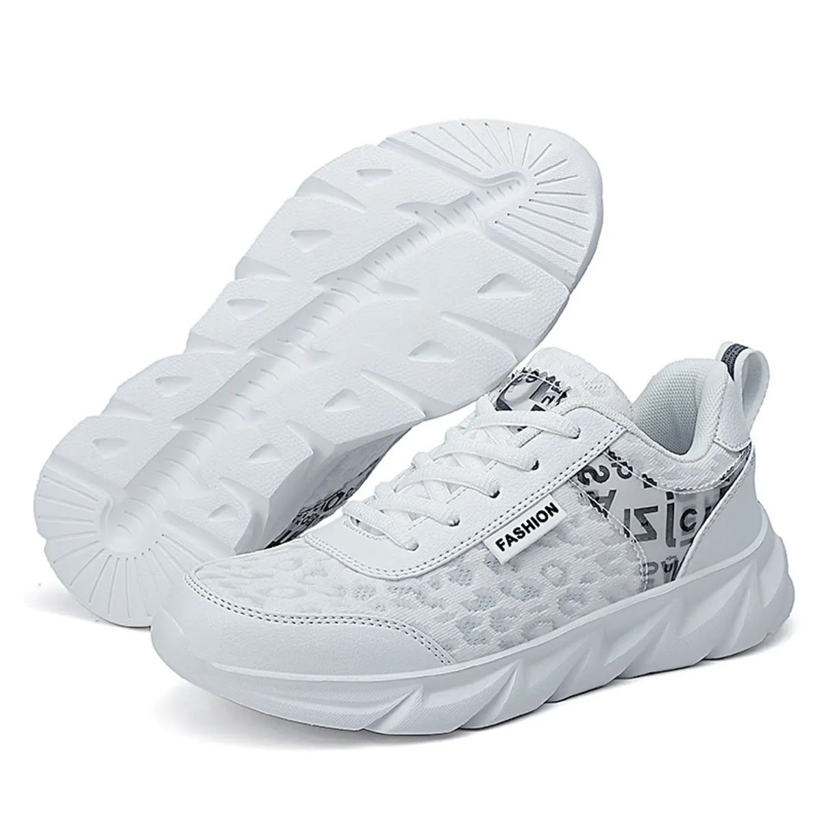 TIOZONEY - Zapatillas casuales para Mujer - Blanco