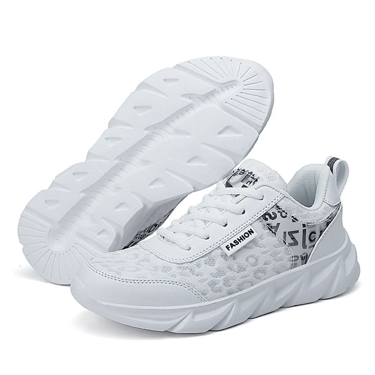 TIOZONEY - Zapatillas casuales para Mujer - Blanco