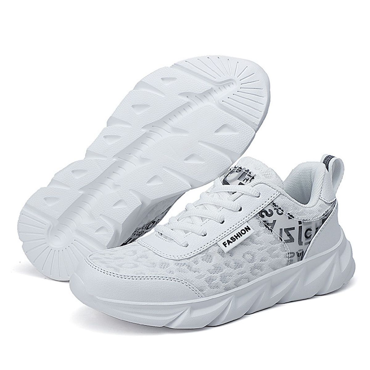 TIOZONEY - Zapatillas casuales para Mujer - Blanco