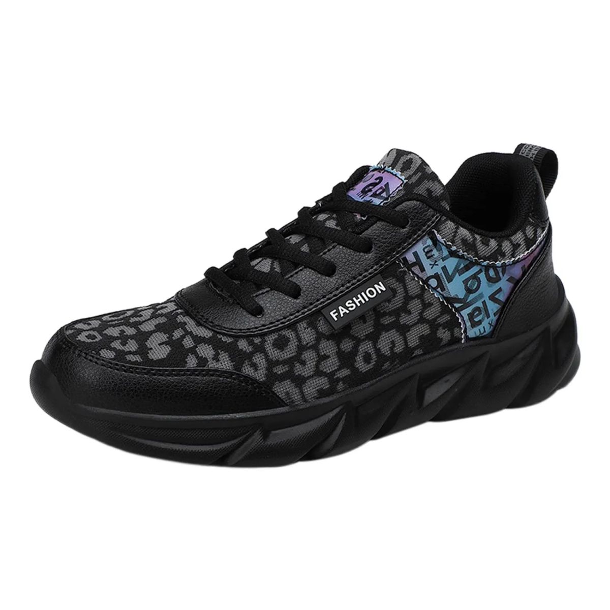 TIOZONEY - Zapatillas casuales para Mujer - Negro
