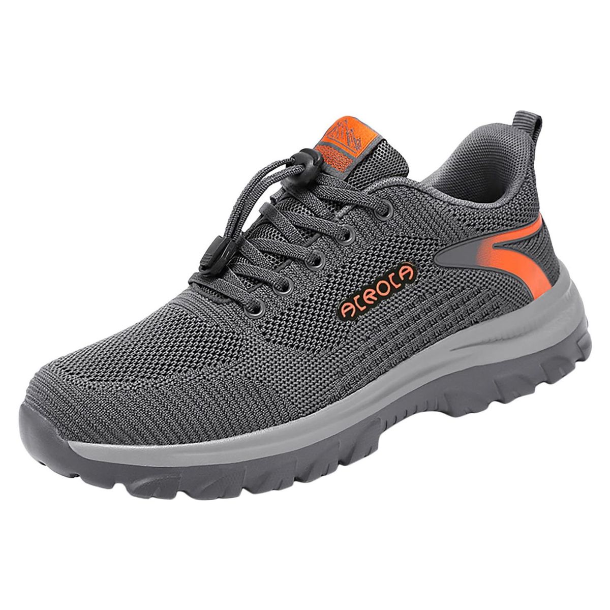 TIOZONEY - Zapatilla Deportiva Outdoor Hombre - Gris