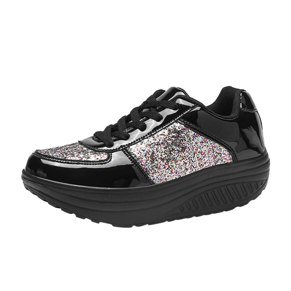 TIOZONEY - Zapatillas casuales para Mujer - Negro