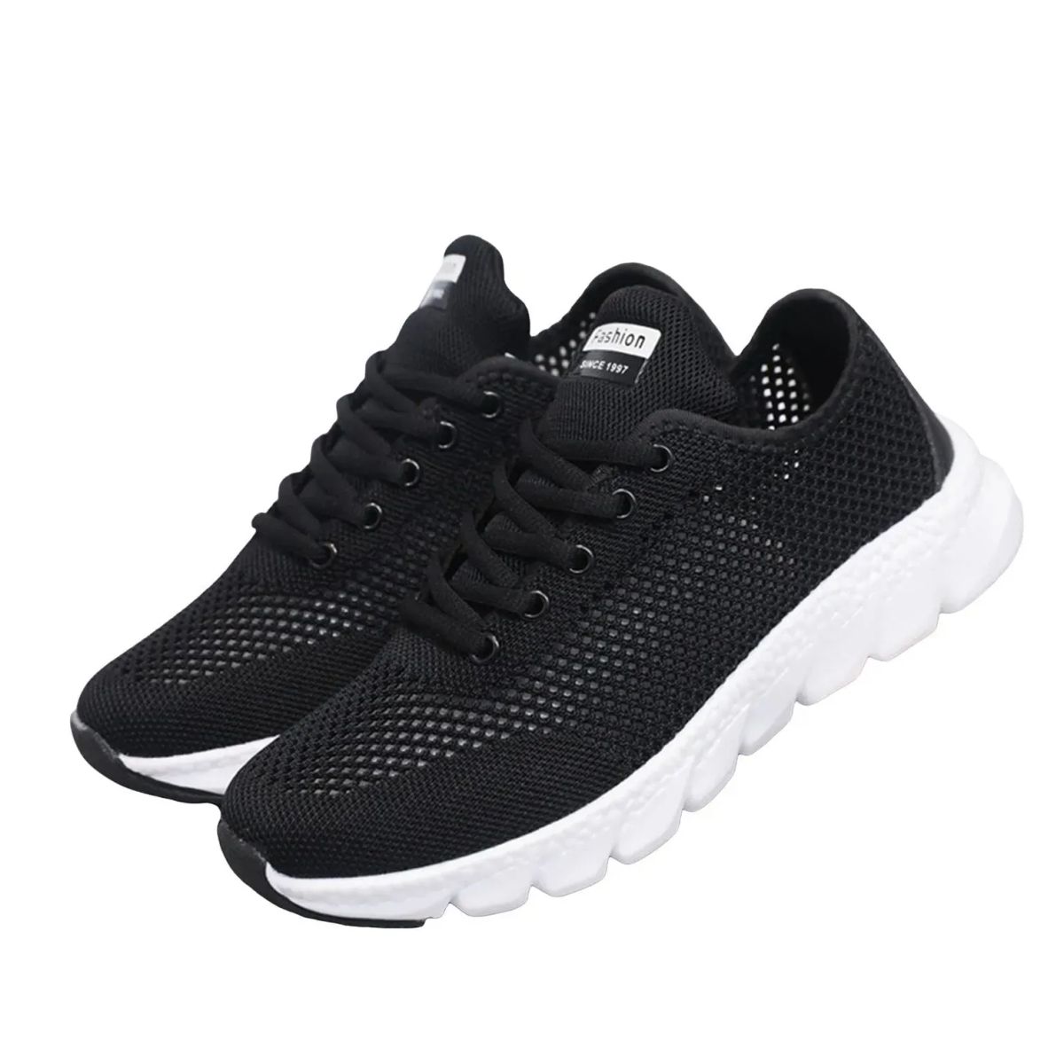 TIOZONEY - Zapatillas casuales para Mujer - Negro