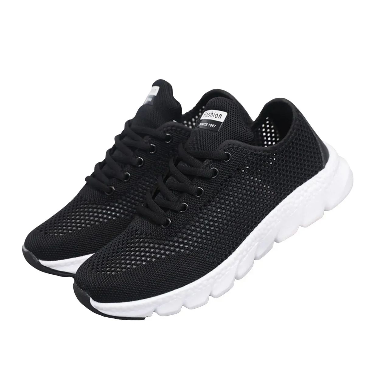 TIOZONEY - Zapatillas casuales para Mujer - Negro