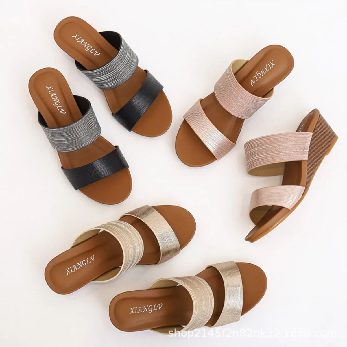 TIOZONEY - Sandalias de verano para mujer.