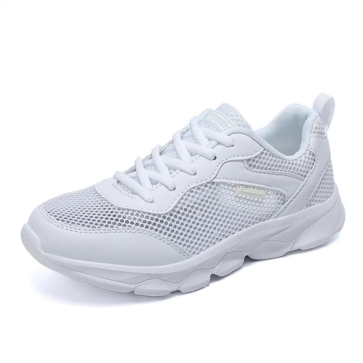 TIOZONEY - Zapatillas casuales para Mujer - Blanco.