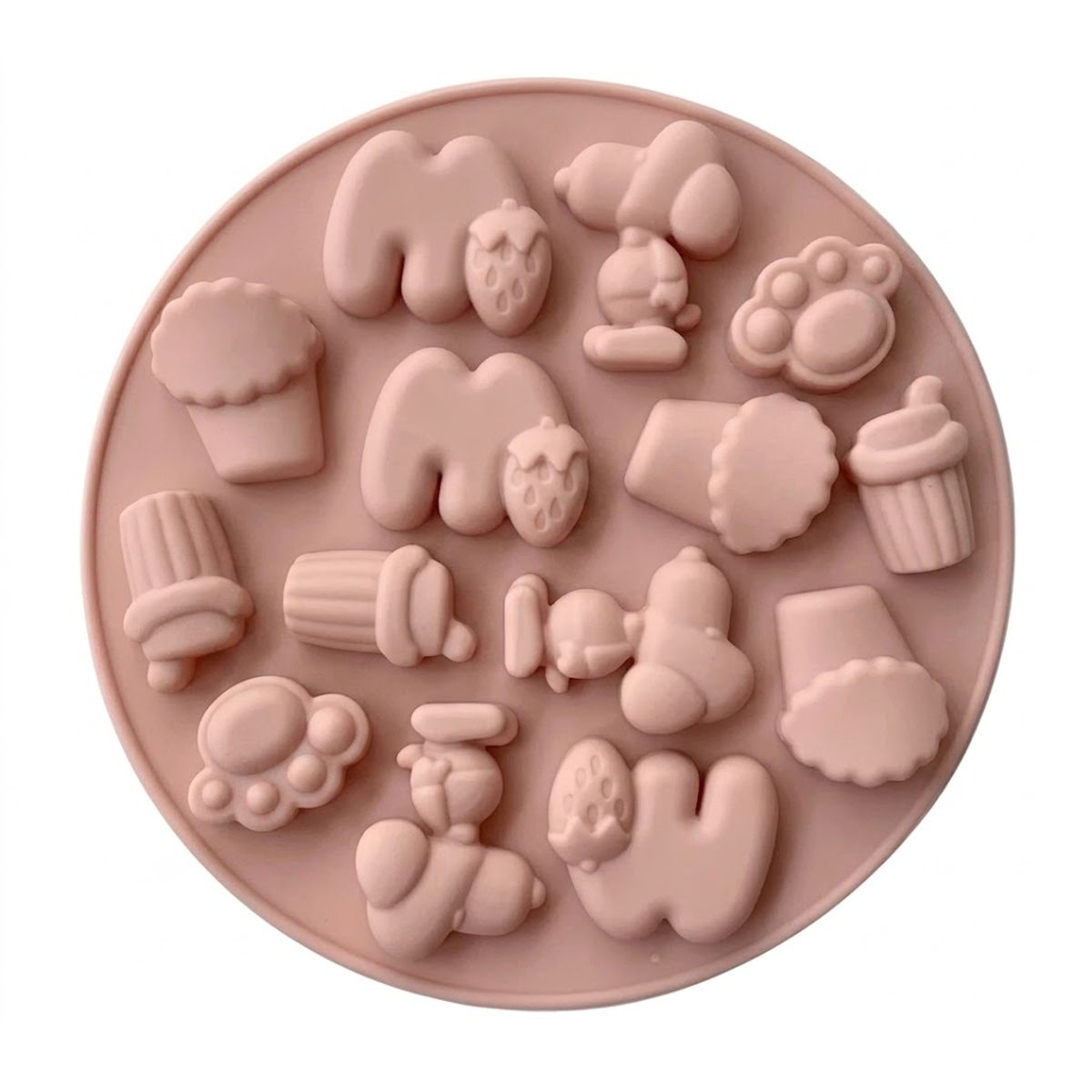 GENERICO - MOLDE DE SILICONA PCHOCOLATE -Snoopy- JSC3415