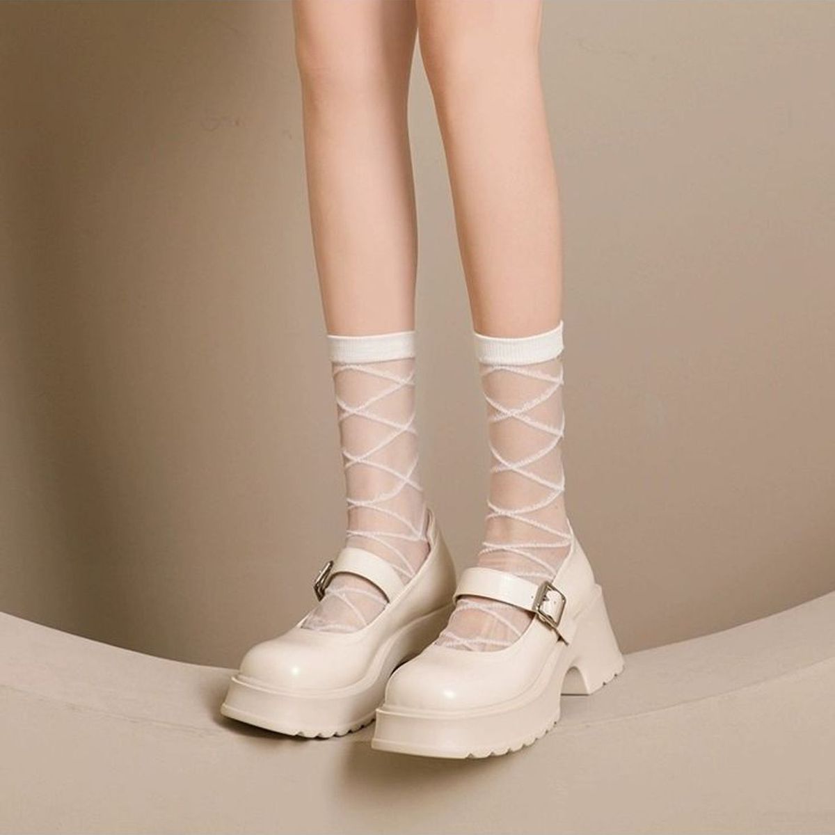 TIOZONEY - Zapatos de tacón alto de piel para mujer