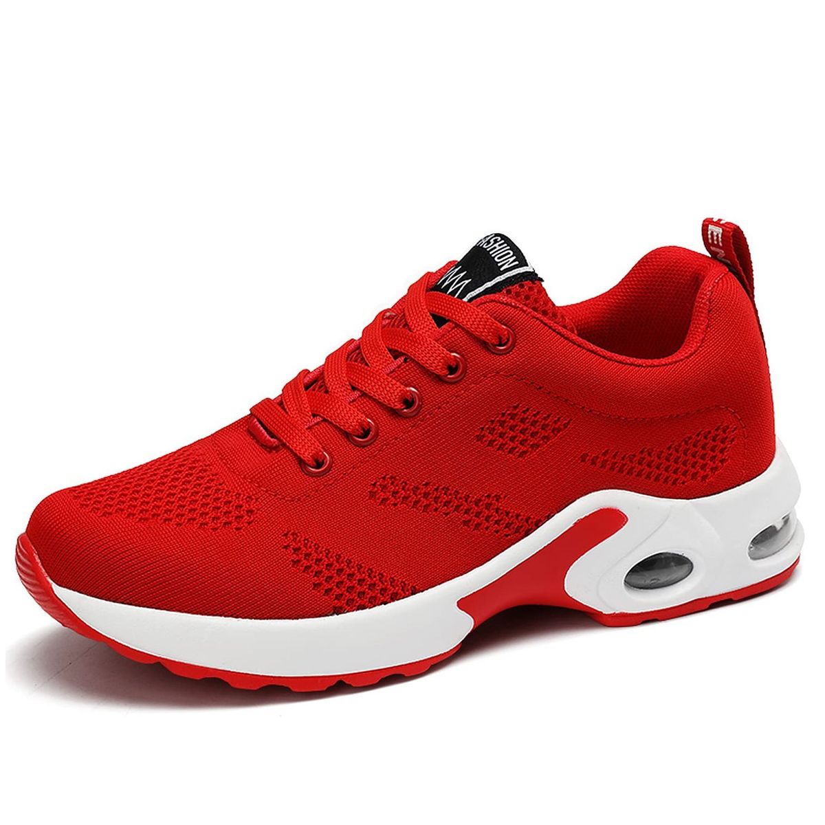 TIOZONEY - Zapatillas casuales para Mujer - Rojo