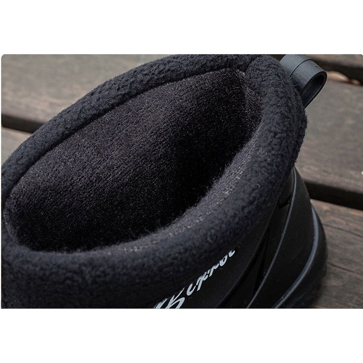 TIOZONEY - Botas de Agua Hombre-Rojo