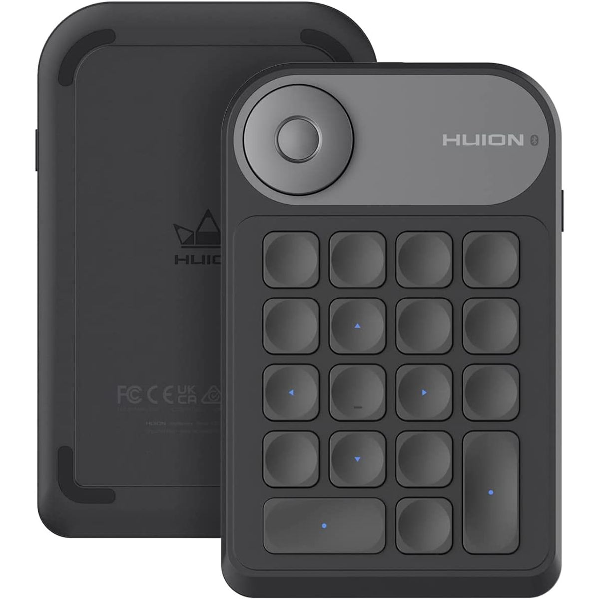 HUION - Teclado HUION Keydial Mini K20 Bluetooth Programable con Dial para Diseño