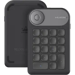 HUION - Teclado Keydial Mini K20 Bluetooth Programable con Dial para Diseño