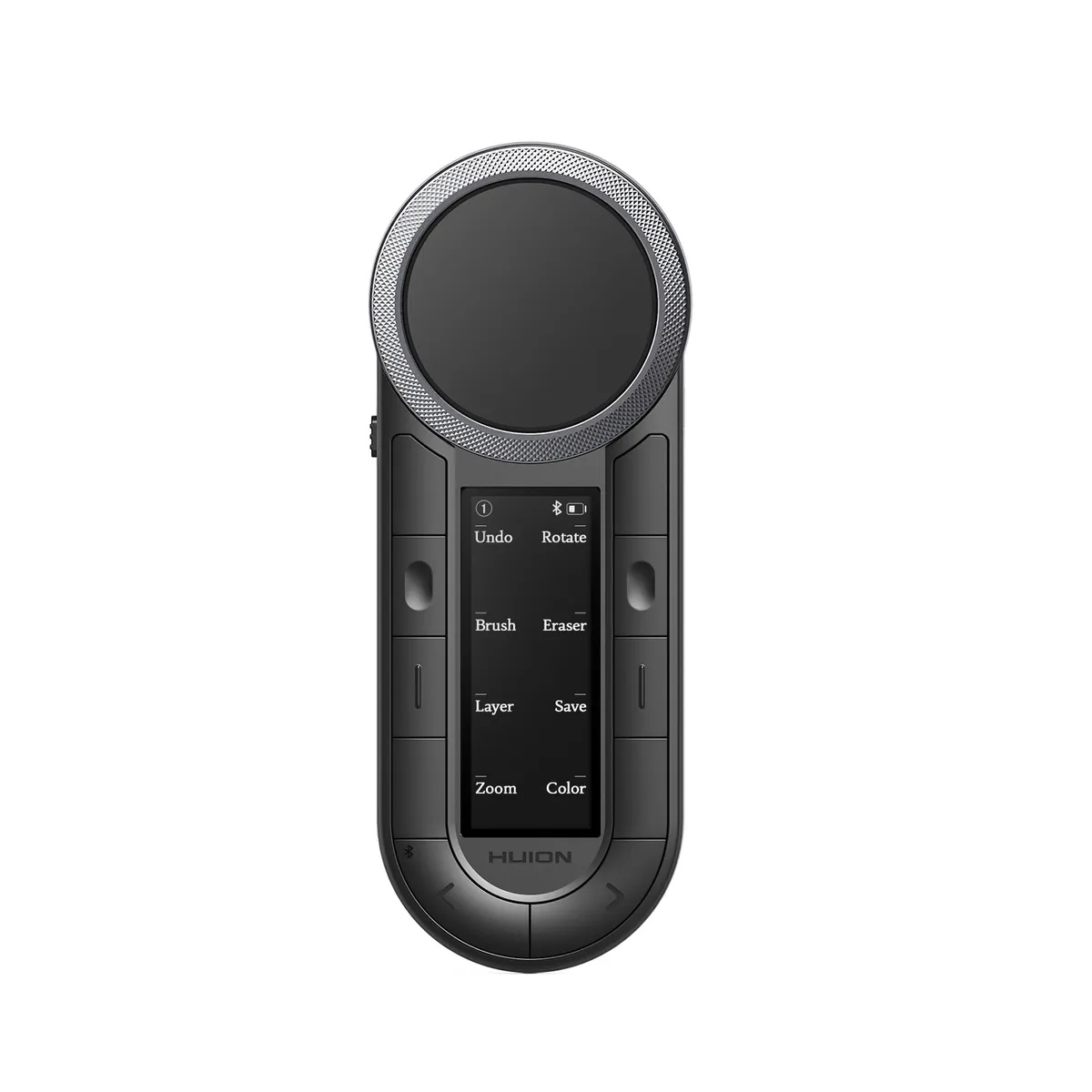 HUION - HUION Keydial Remote K40 Controlador de Atajos Inalámbrico con Dial Doble para Tableta Gráfica