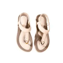 TIOZONEY - Sandalias planas con suela blanda