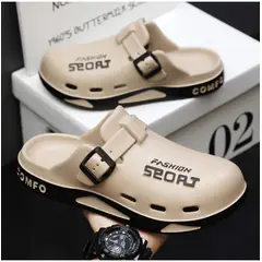 TIOZONEY - Sandalias para hombre -Marrón