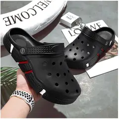 TIOZONEY - Sandalias para hombre -Negro