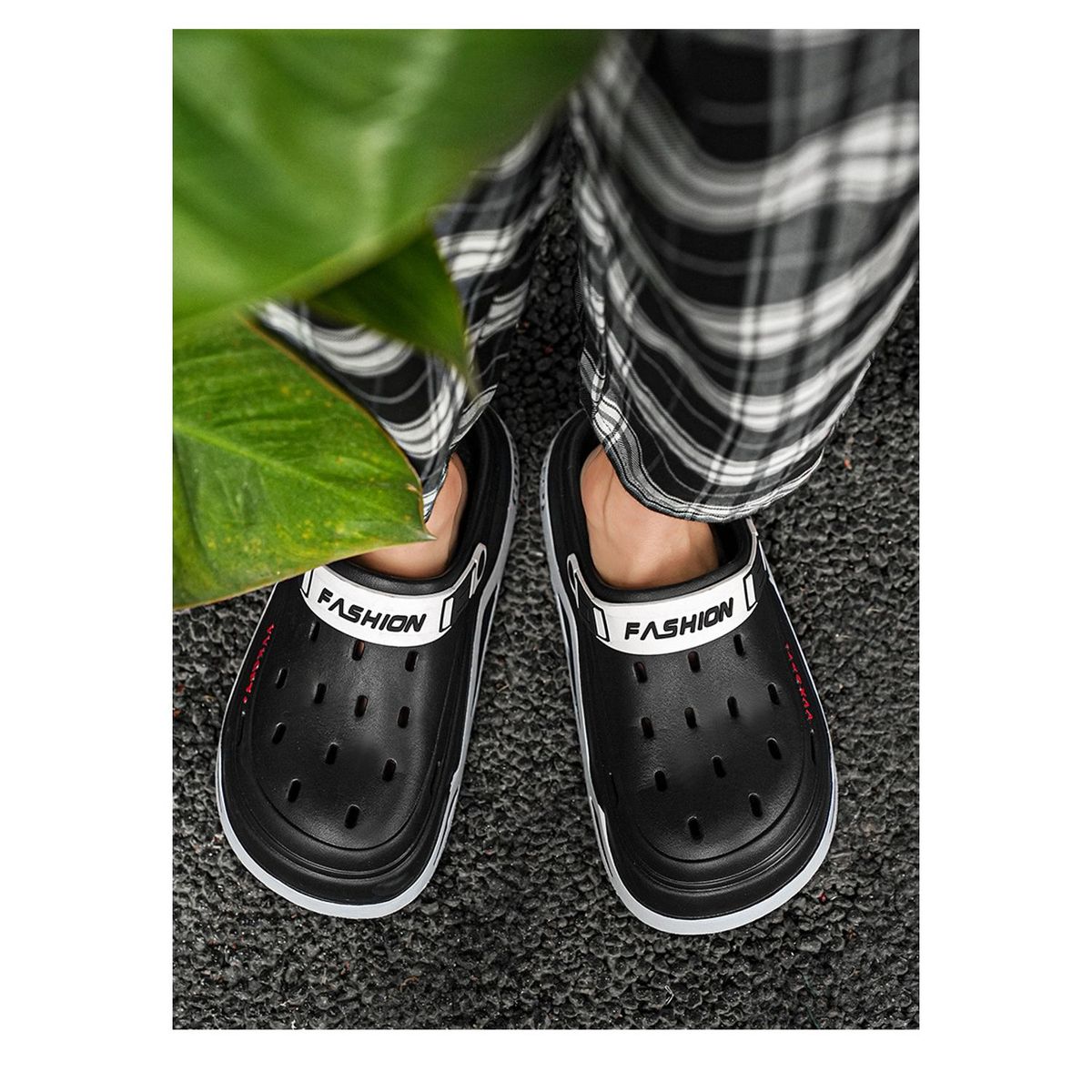 TIOZONEY - Sandalias abiertas para hombre