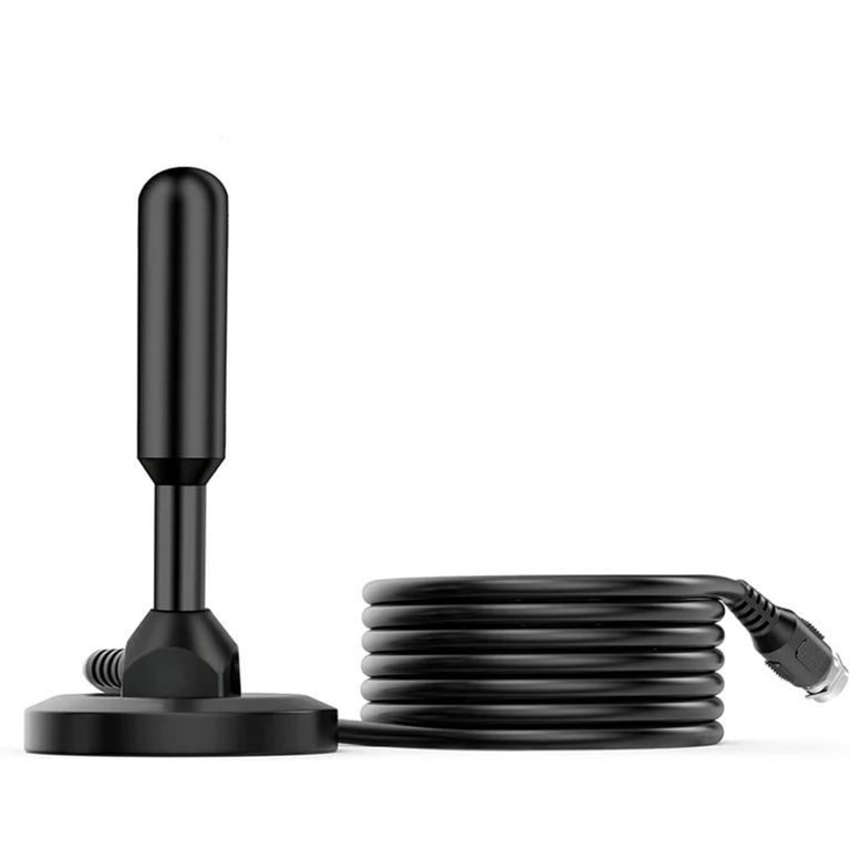 MALIK Antena Digital HD TV 360 Señal DVB-T Cable 3 m