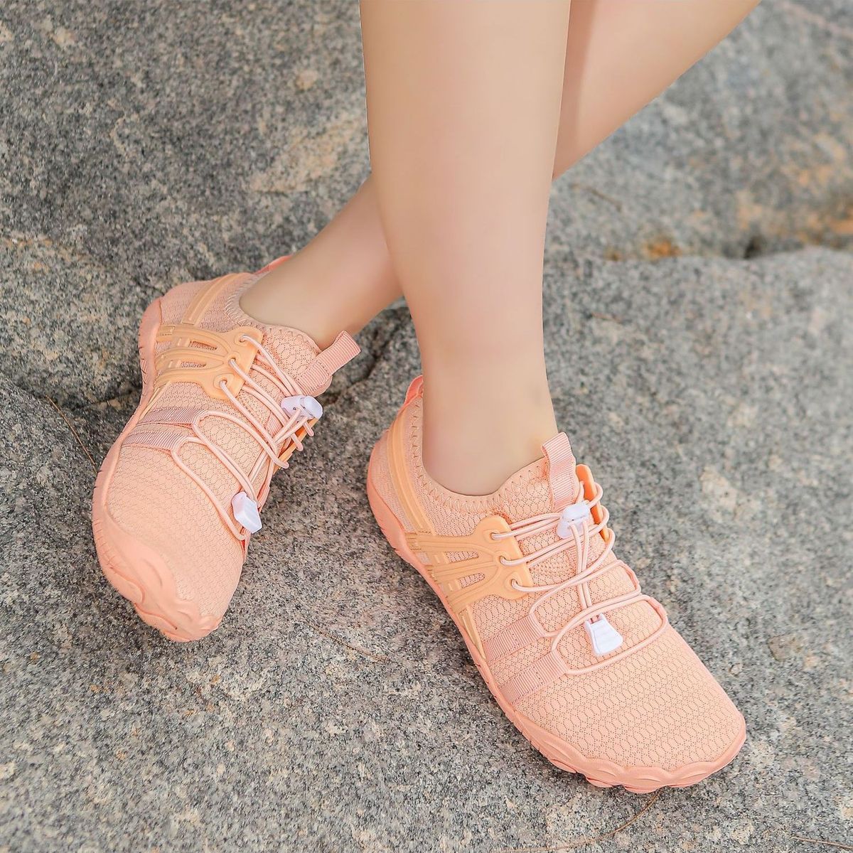 TIOZONEY - Zapatos para senderismo -Rosa