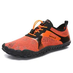 TIOZONEY - Zapatos para senderismo -Naranja