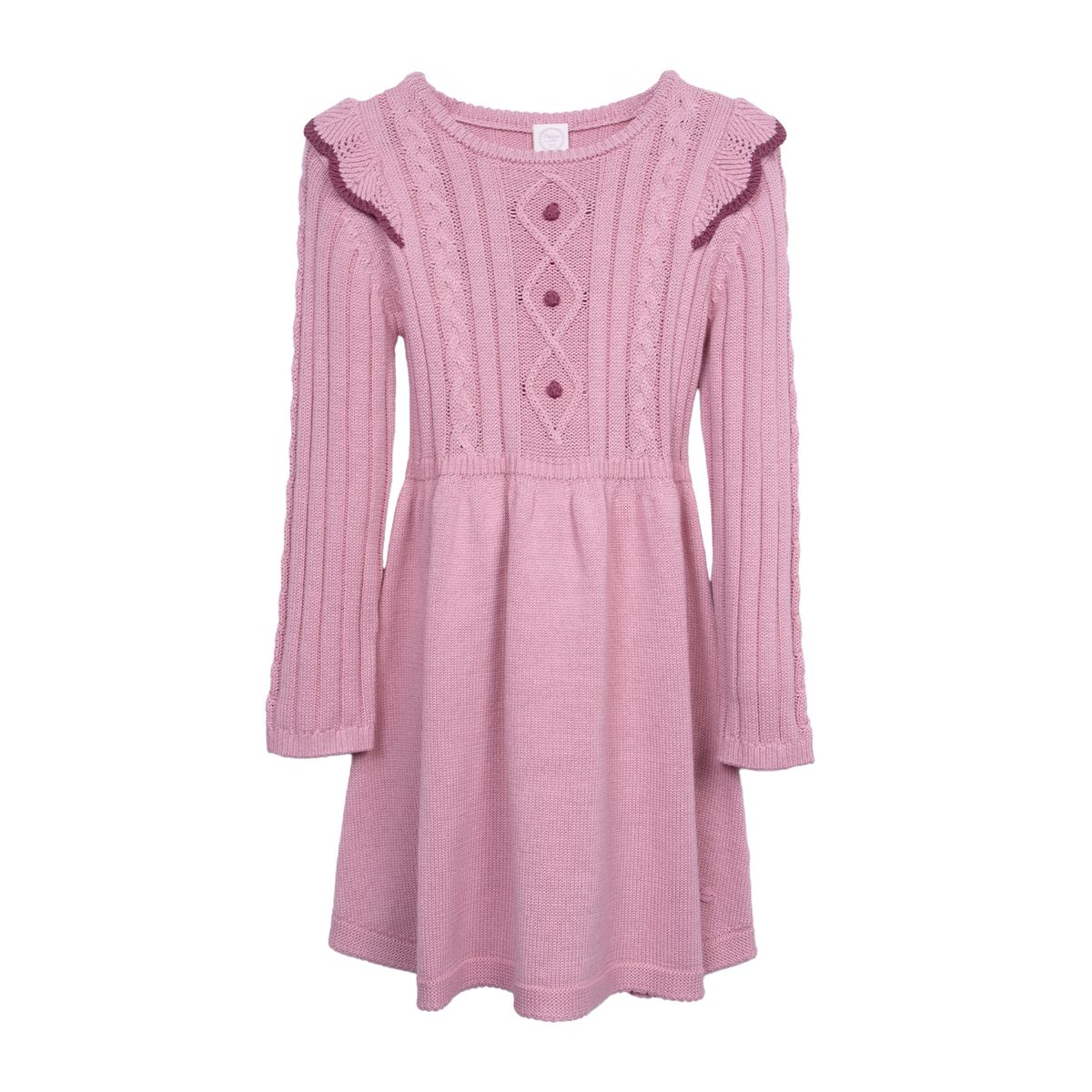 PILLIN - Vestido  Rosado Niña Pillin PVD920-26RSA