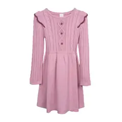 PILLIN - Vestido Rosado Niña PVD920-26RSA