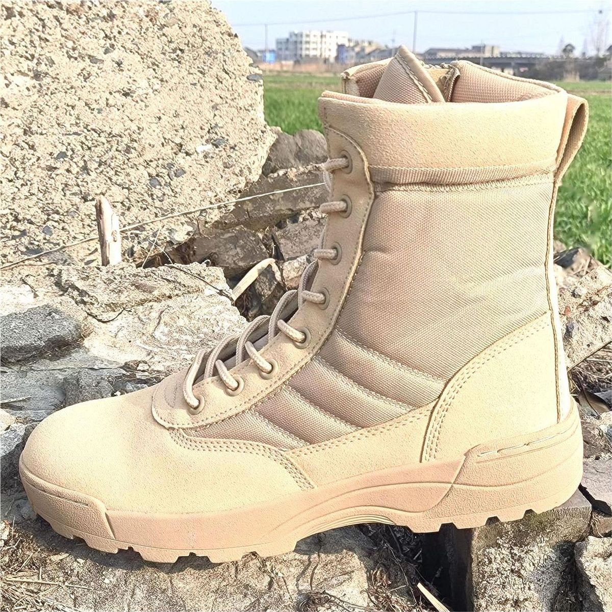 TIOZONEY - Botas Tácticas para Hombre​