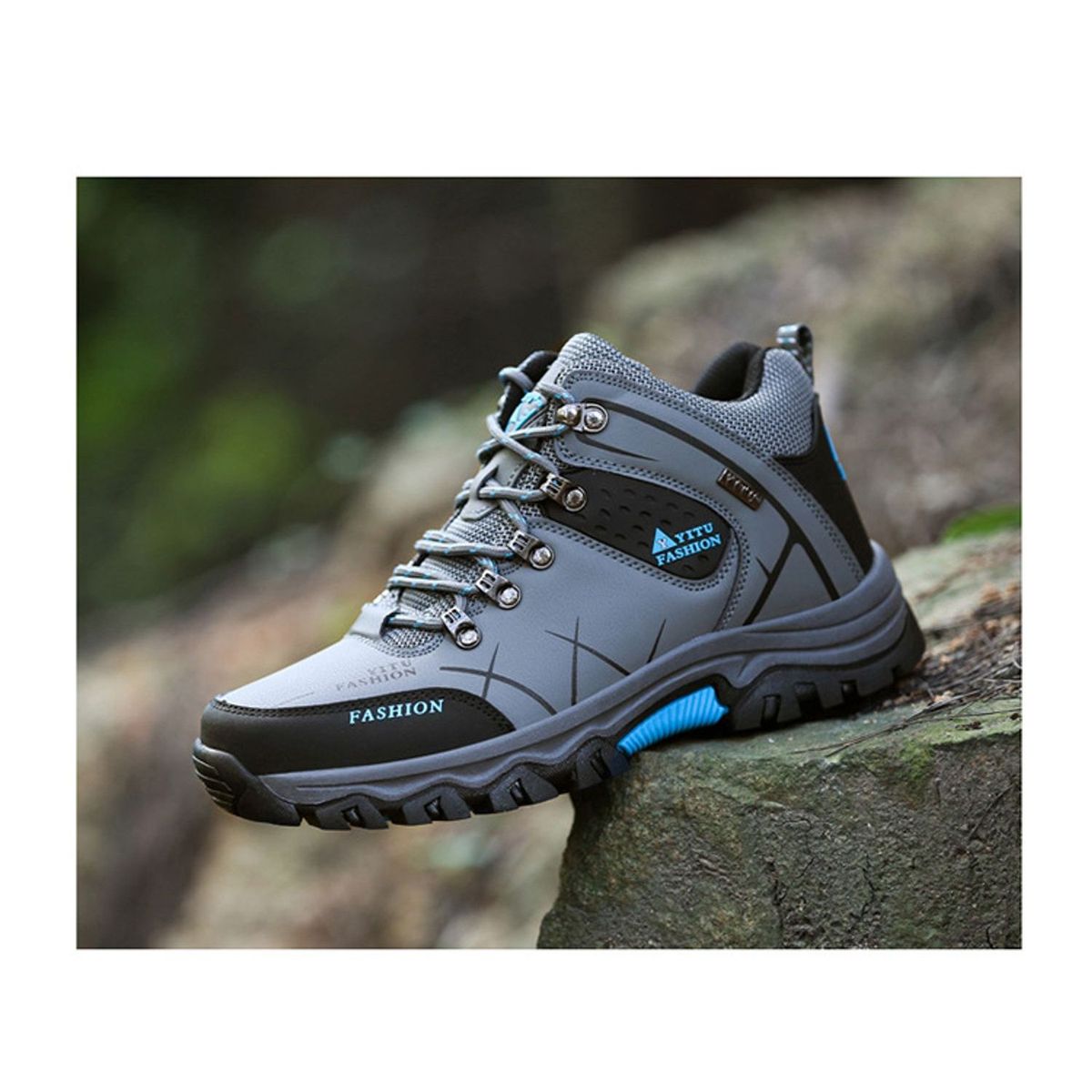 TIOZONEY - Zapatos de montaña para hombre