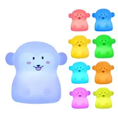 TIOZONEY - Lámpara de mesa de animales Mono