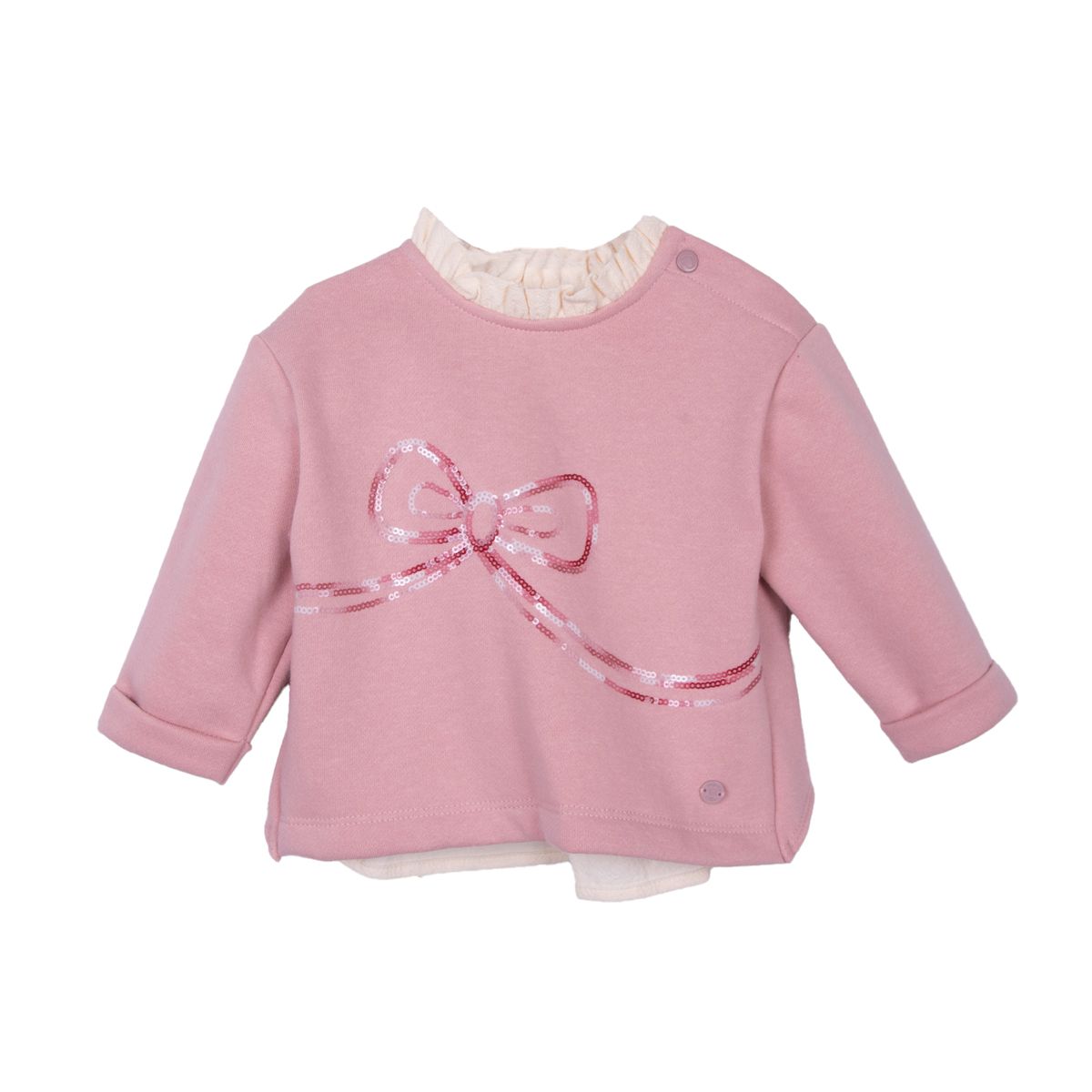 PILLIN - Polerón  Pillin Rosado Niña PVD527-26RSO