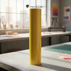 NEON - Vinilos Adhesivos De Corte Amarillo Claro 61 Cms X 5 Mts
