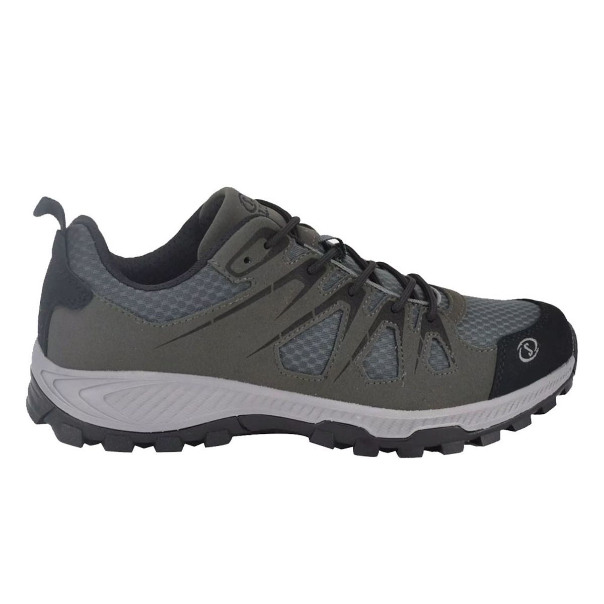 SPALDING - Zapatilla Outdoor Hombre Spalding Caña Baja ZMO3006 Gris Negro