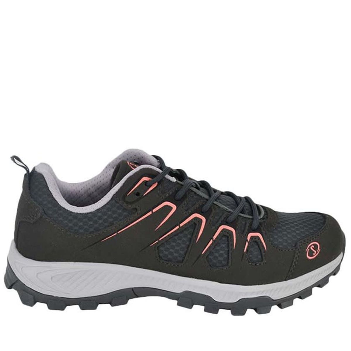 SPALDING - Zapatilla Outdoor Mujer Spalding Caña Baja ZFO3006 Negro Rosa